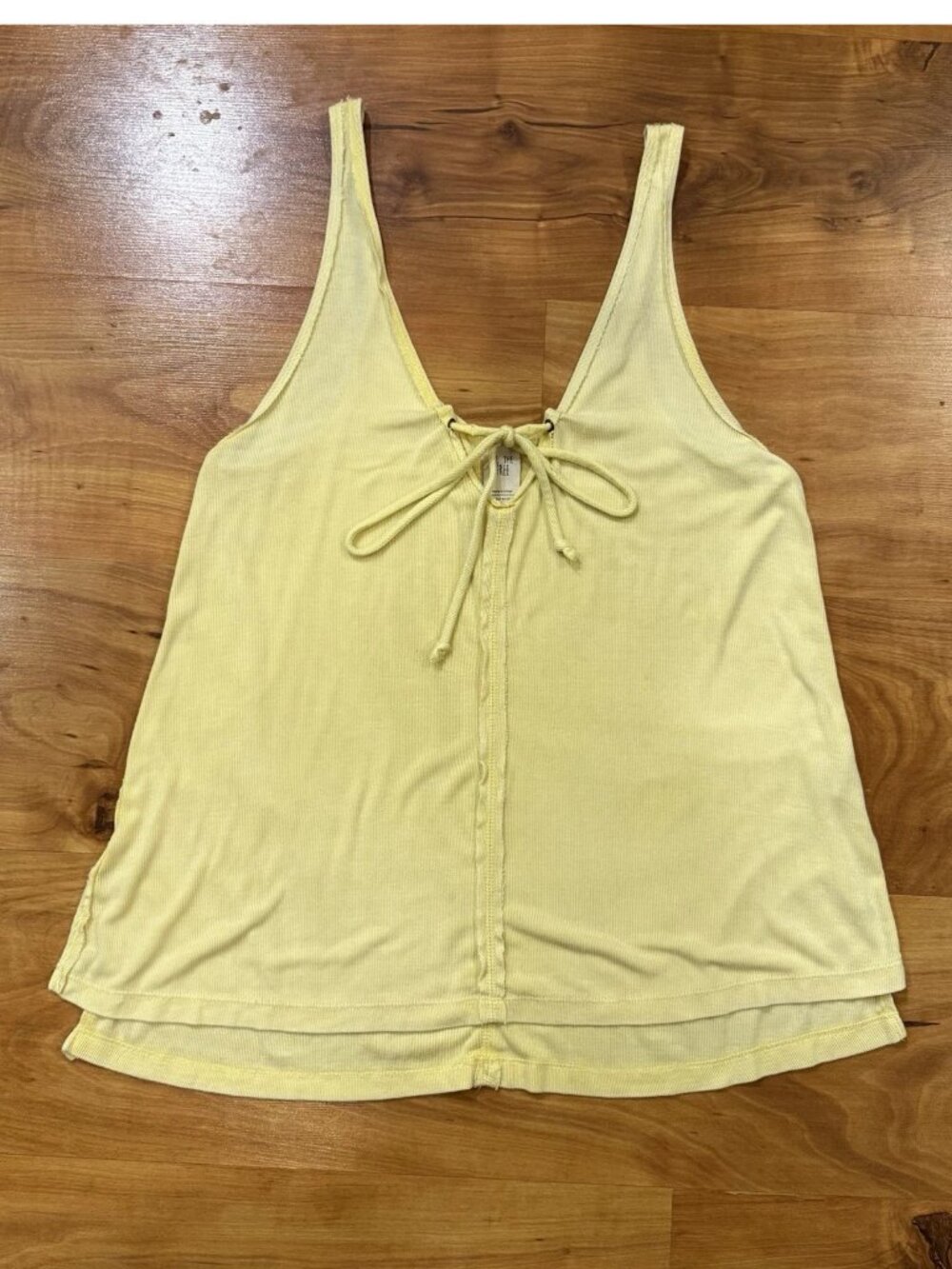 We The Free Women’s Top Sleeveless Bow Front Swing Cami Tank Casual Sz S